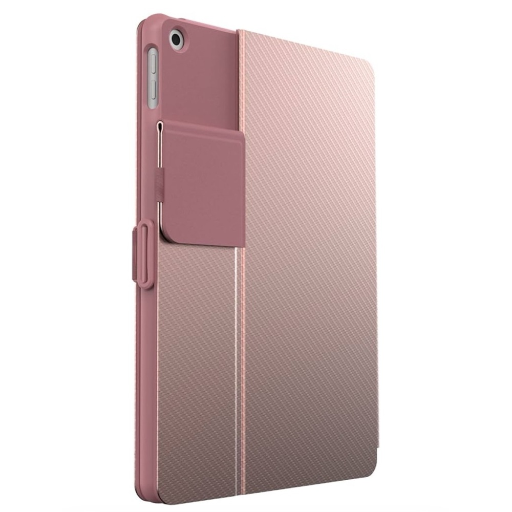 iPad 10.2" StyleFolio with Microban - Metal Gold Rose/Lipstick Pink